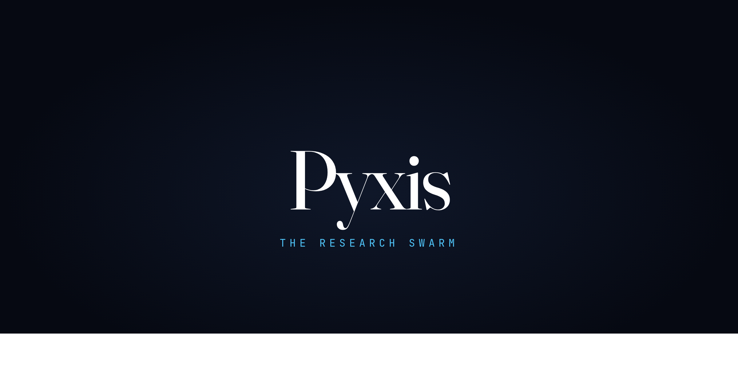 pyxis — web3 intelligence swarm